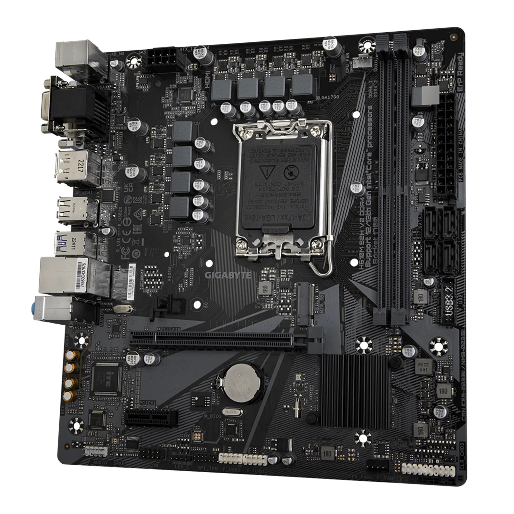 Купити Материнська плата GIGABYTE H610M S2H V2 DDR4 - фото 1
