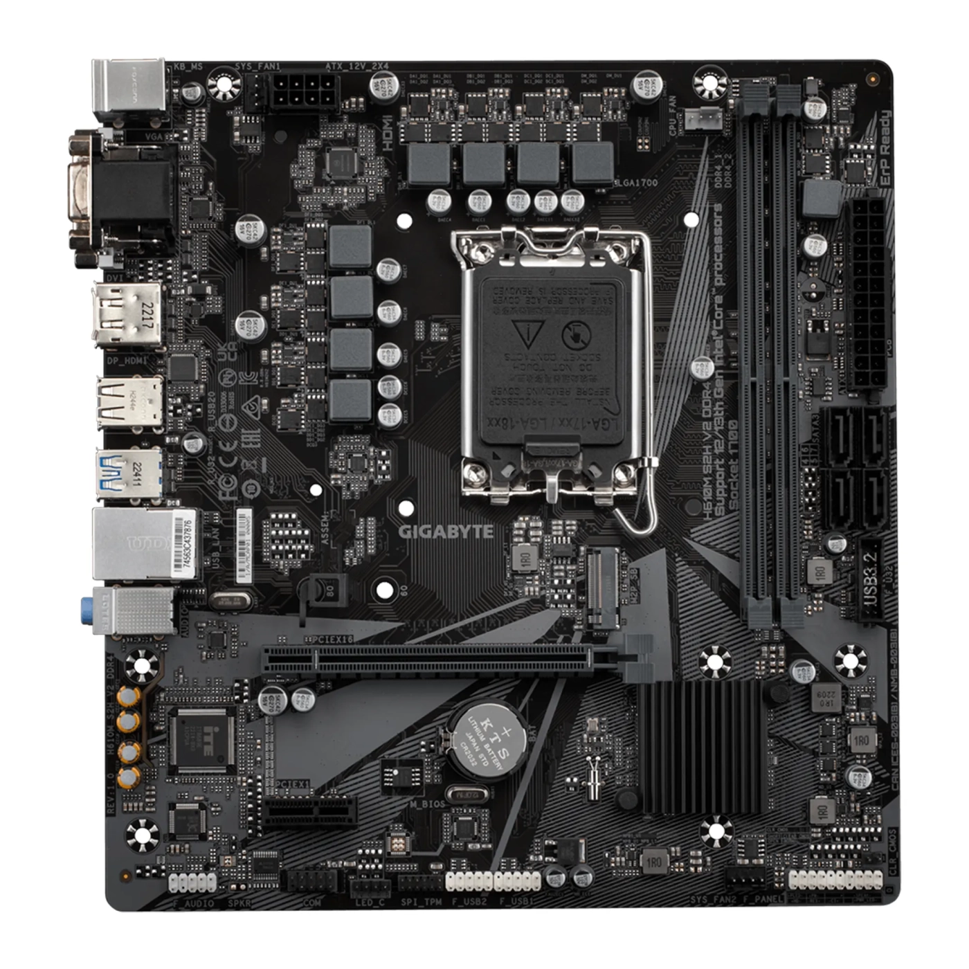 Купити Материнська плата GIGABYTE H610M S2H V2 DDR4 - фото 2