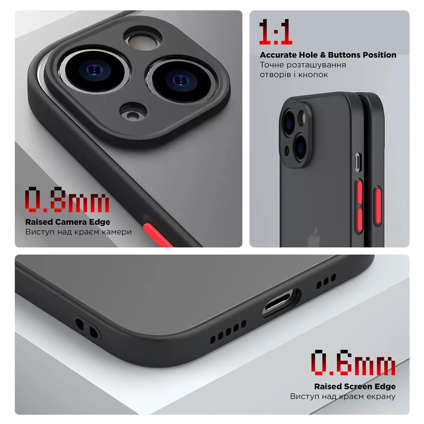 Купить Панель ArmorStandart Frosted Matte для Samsung A24 4G (A245) Black (ARM68562) - фото 3