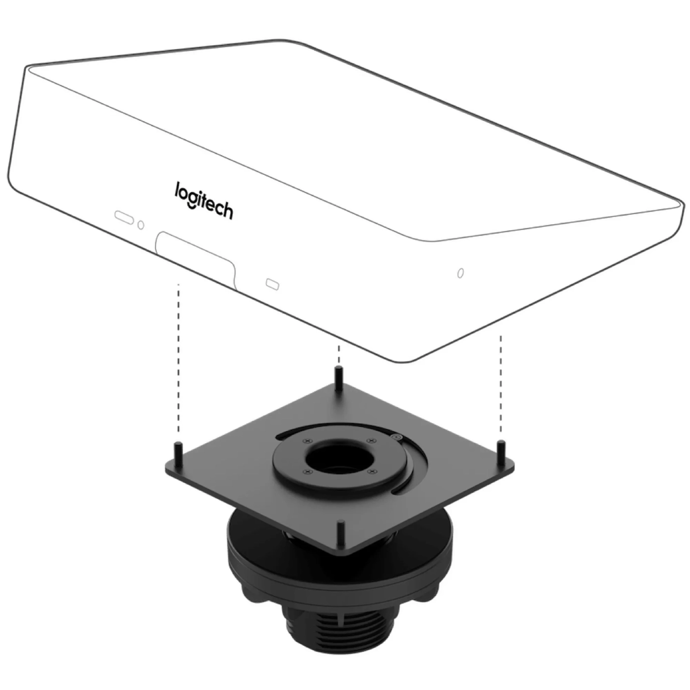 Купити Кріплення Logitech Tap Table Mount (939-001811) - фото 2