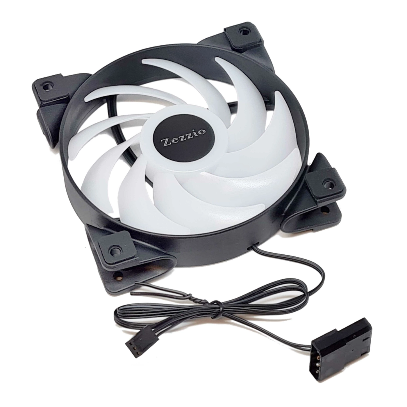 Купити Набір вентиляторів Zezzio ZC-120 SRGB 3 in 1 Kit - фото 2