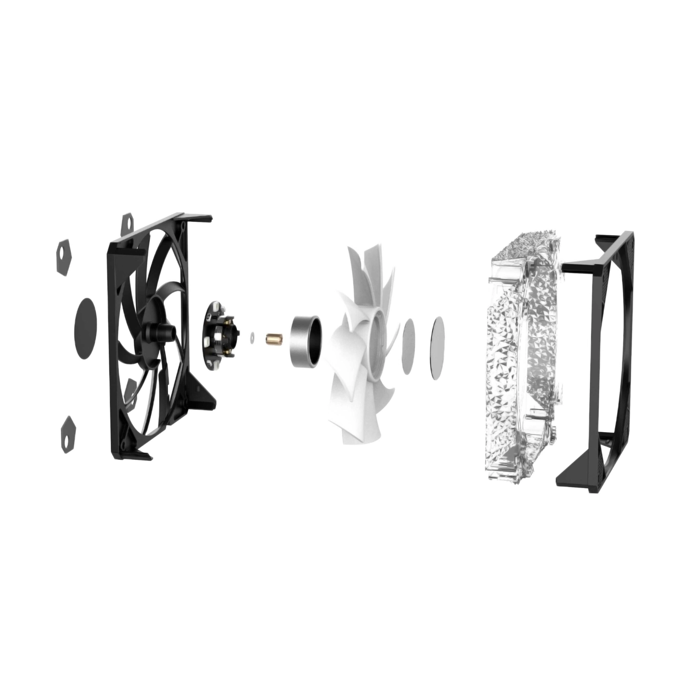 Купити Вентилятор Zezzio ZF-B120 ARGB - фото 7
