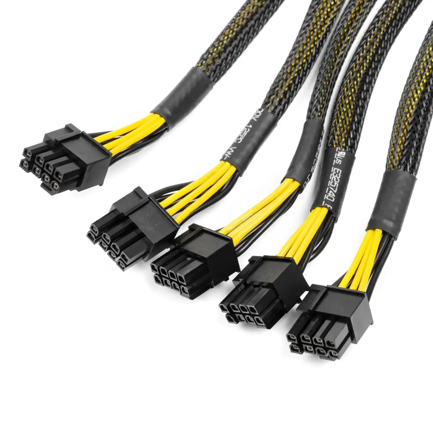 Купити Кабель для блоку живлення QUBE 5x6+2P 100cm VGA Black - фото 2