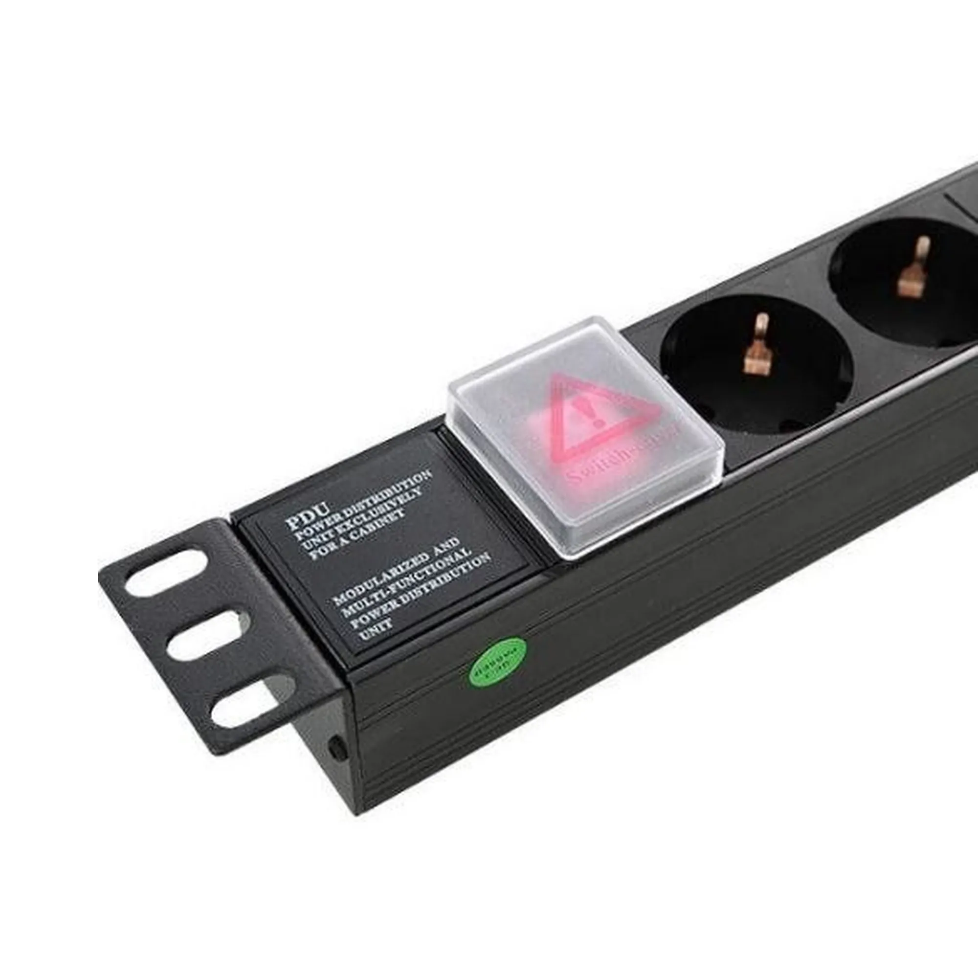 Купити Блок розеток Hypernet 8п 19'' вимк. 1,8м (SPP8-E) - фото 2