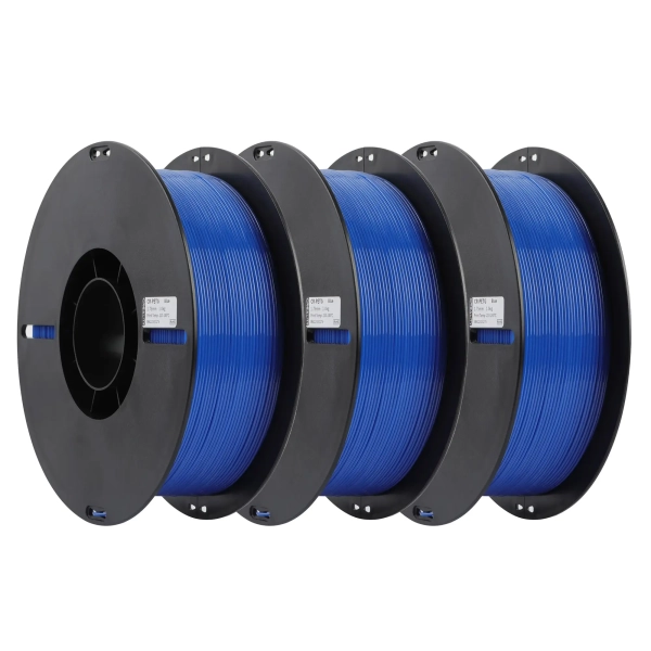 Купити PETG Filament (пластик) для 3D принтера CREALITY 3кг, 1.75мм, синій (3301030032x3) - фото 2