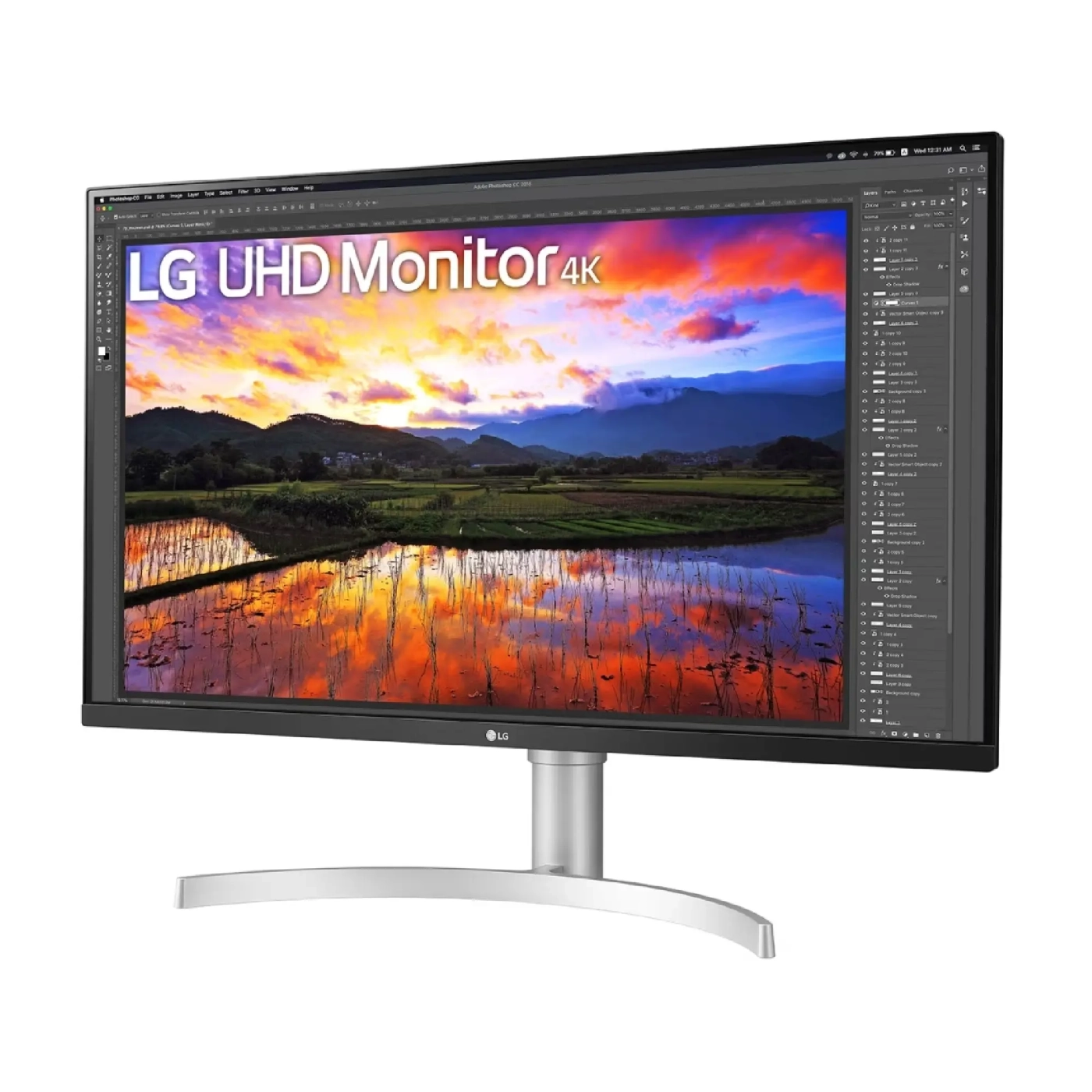 Купить Монитор 31.5" LG UltraFine 32UN650-W - фото 2