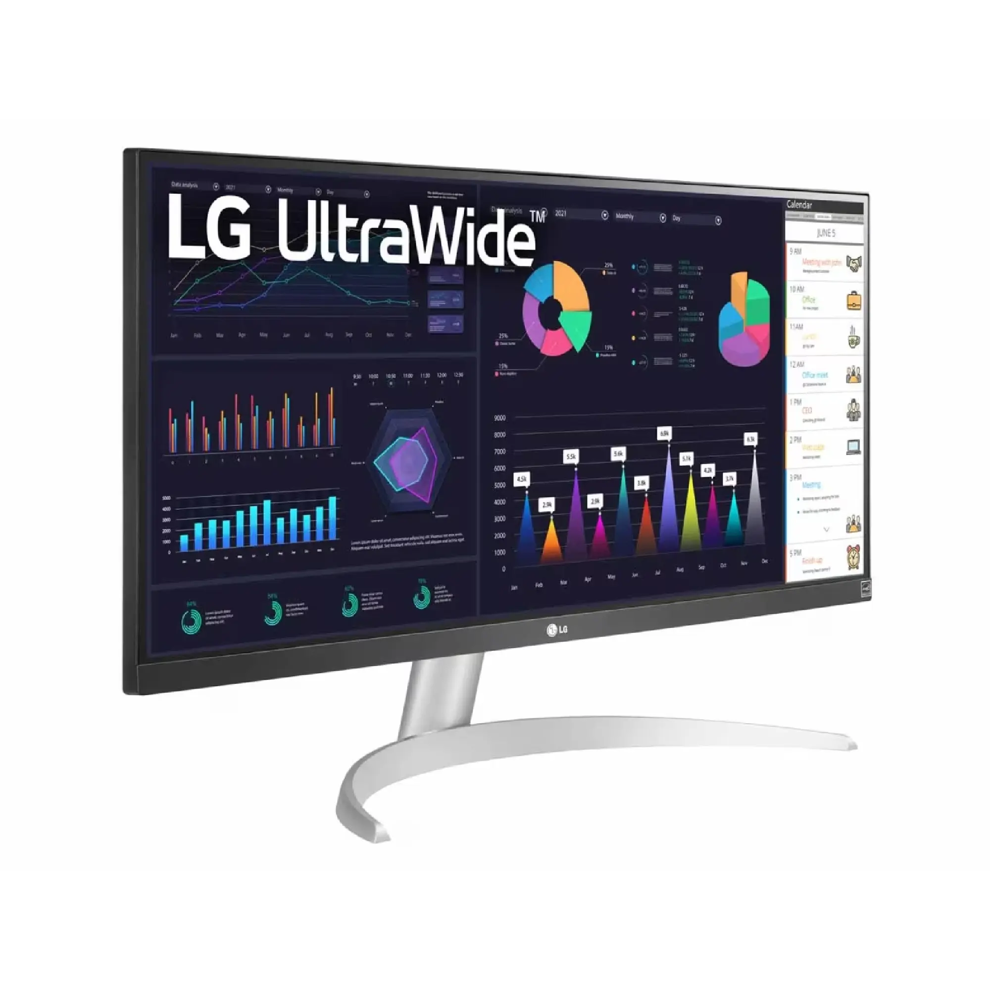 Купить Монитор 29" LG UltraWide 29WQ600-W - фото 4