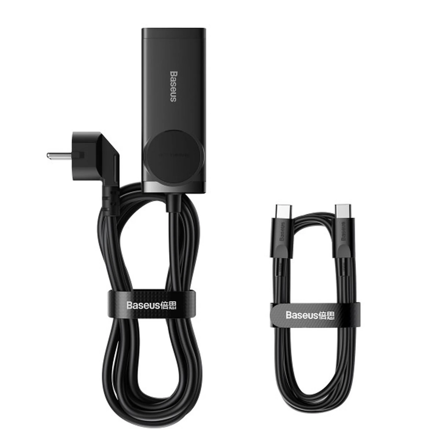Купити Мережевий зарядний пристрій Baseus GaN3 Pro Desktop Powerstrip AC+2U+2C 100W EU Black - фото 7