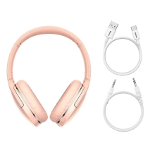 Купити Навушники Baseus Encok Wireless headphone D02 Pro Pink - фото 4