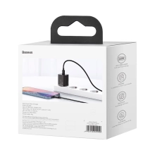 Купити Зарядний пристрій Baseus 1 Type-C 20W Чорний (CCSUP-B01) - фото 6