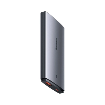 Купити Зарядний пристрій Baseus GaN5 Pro Ultra-Slim Fast Charger C U 65W (Overseas Edition) Gray - фото 1