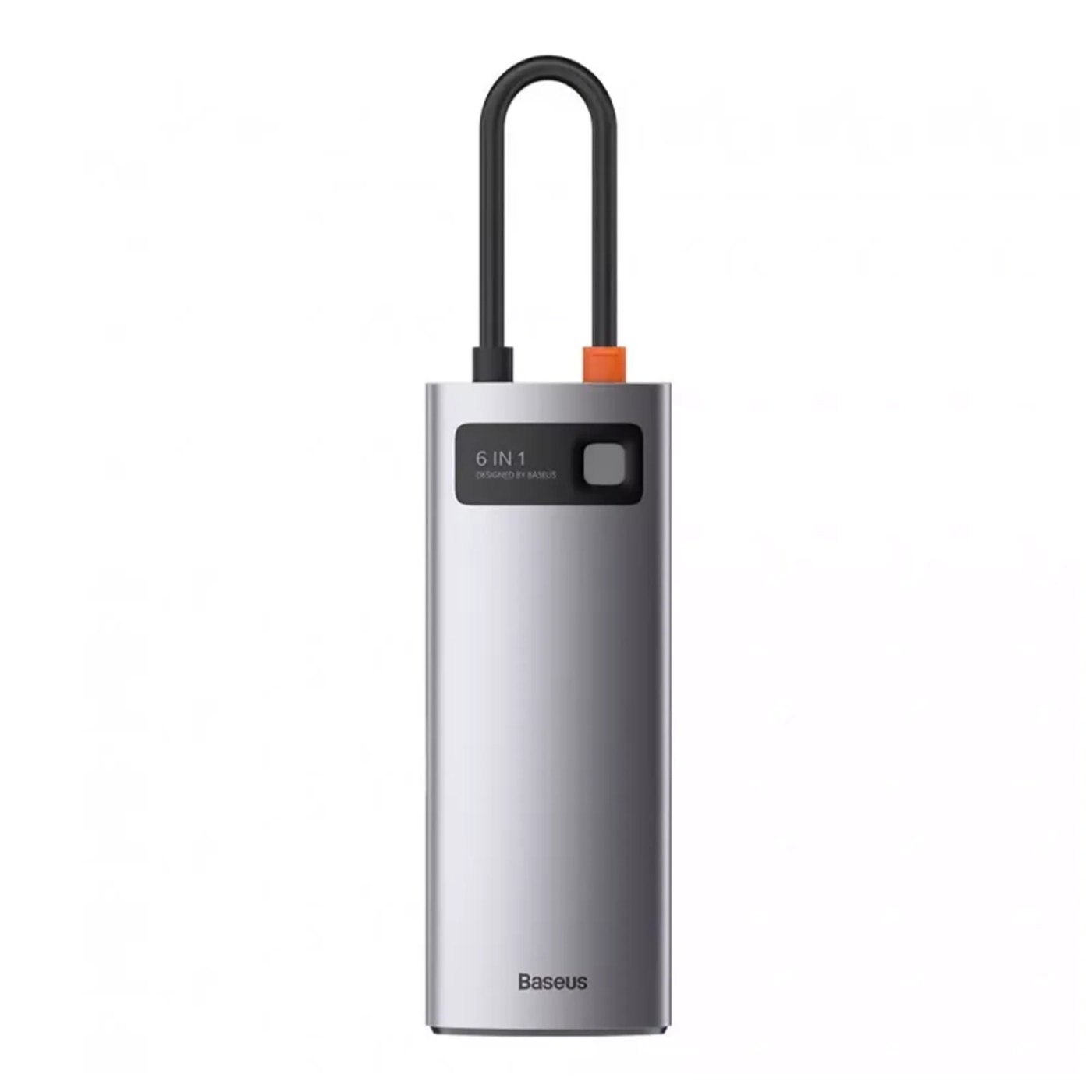 Купить Хаб Baseus Metal Gleam Series 6-in-1 Multifunctional (Type-C to HDMI/USB3.0/PD/RJ45) - фото 2