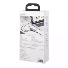Купить Хаб Baseus Metal Gleam Series 6-in-1 Multifunctional (Type-C to HDMI/USB3.0/PD/RJ45) - фото 10