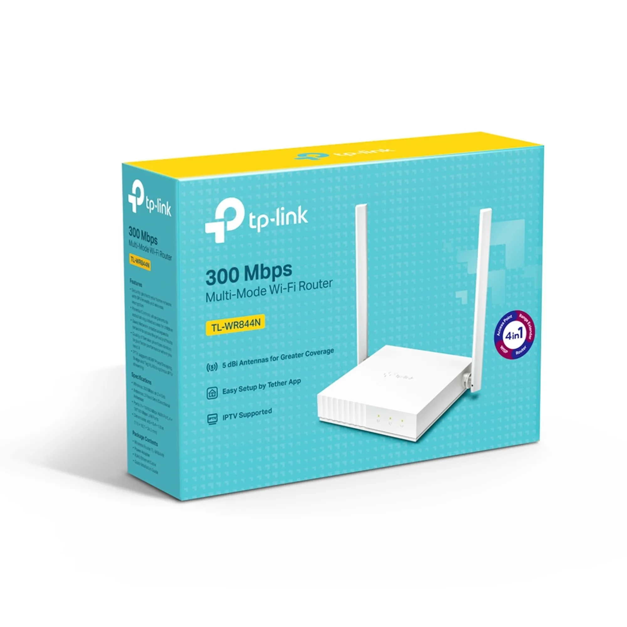 Купити Маршрутизатор TP-LINK TL-WR844N - фото 4