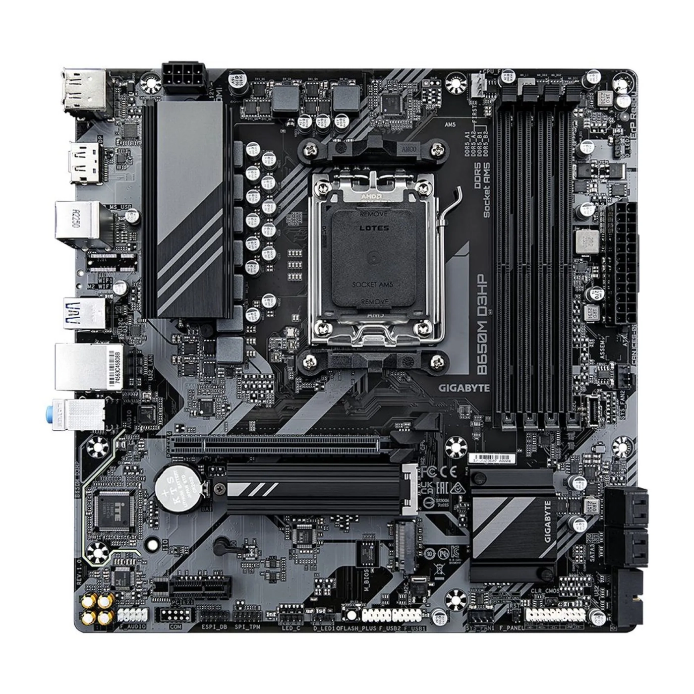 Купити Материнська плата GIGABYTE B650M D3HP - фото 1