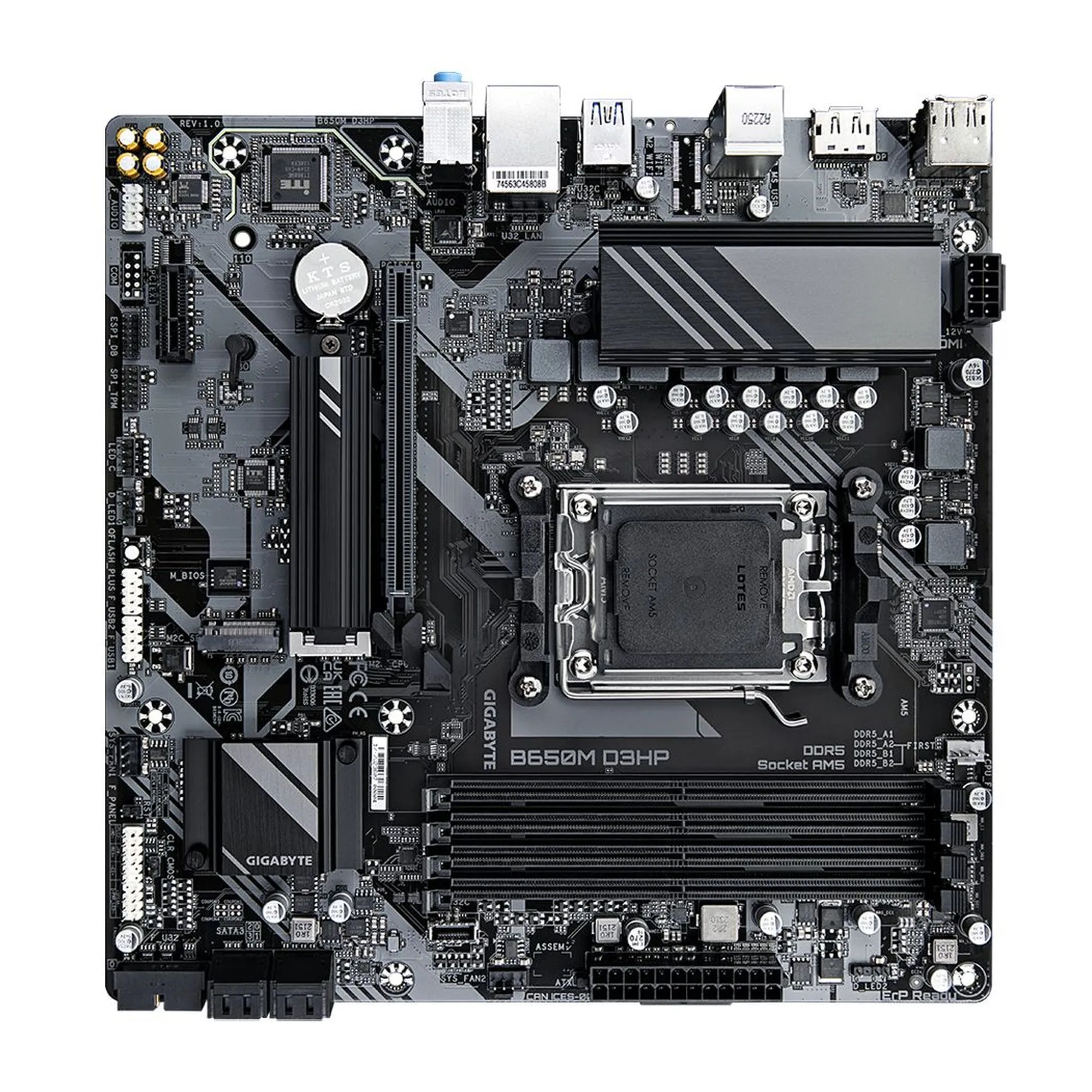 Купити Материнська плата GIGABYTE B650M D3HP - фото 3