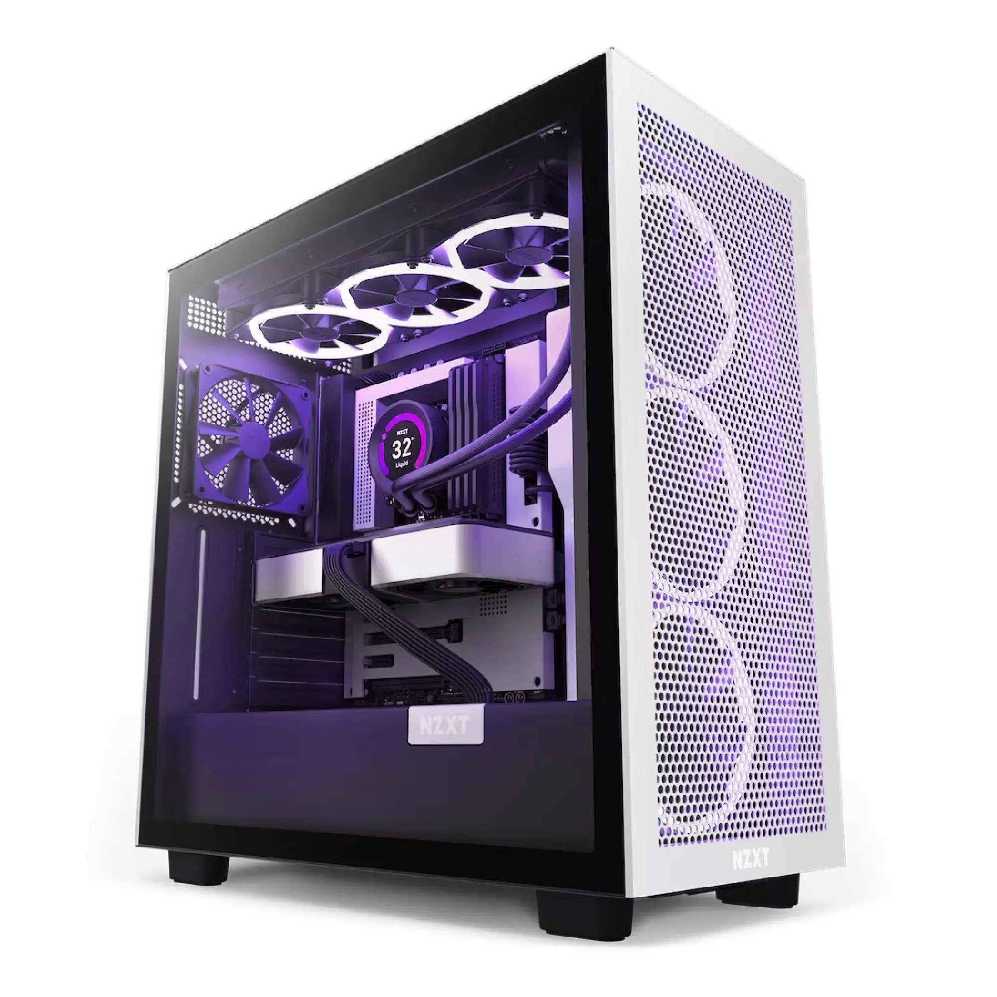 Купити Корпус NZXT H7 Flow White/Black (CM-H71FG-01) - фото 1