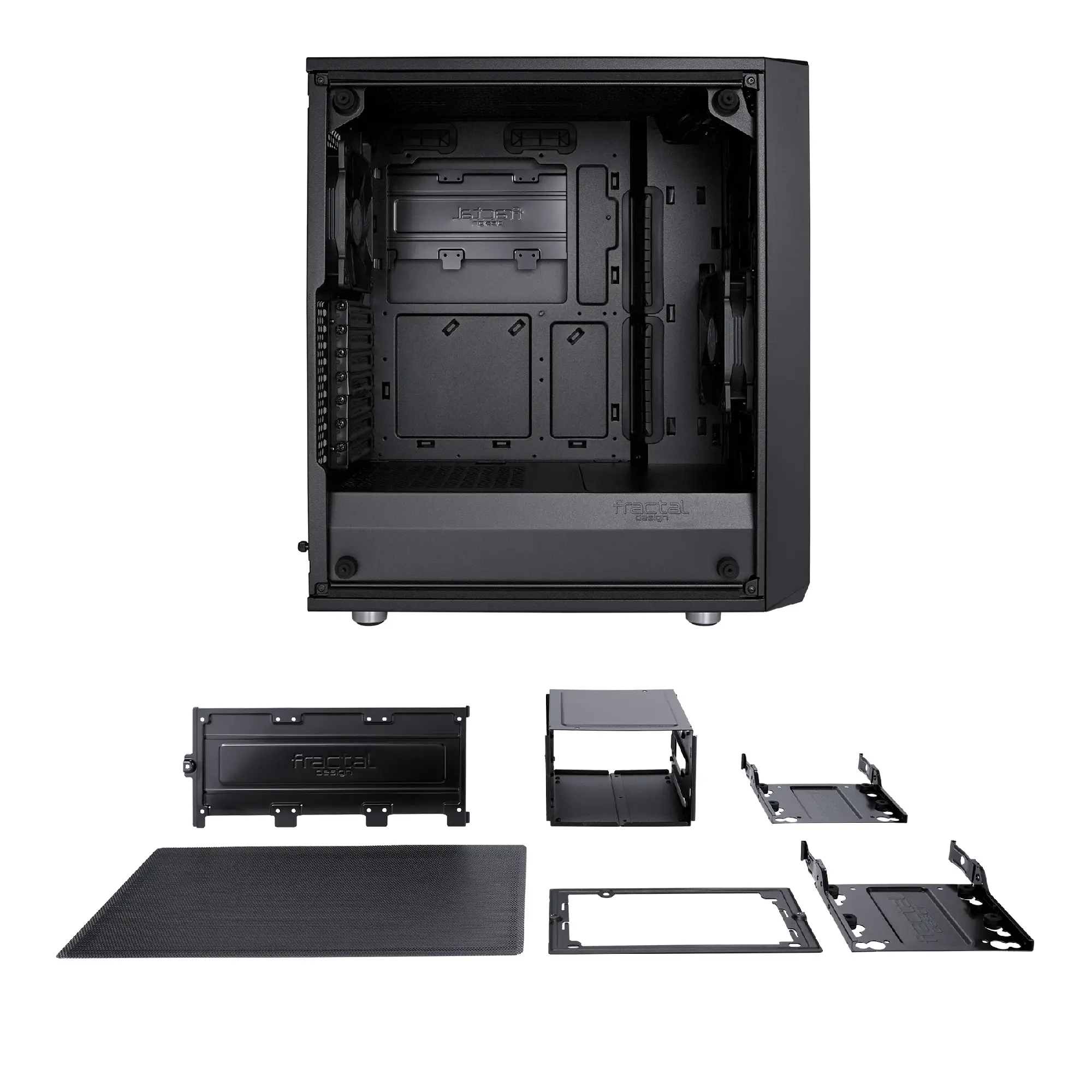 Купить Корпус Fractal Design Meshify C Black Solid (FD-CA-MESH-C-BKO) - фото 14