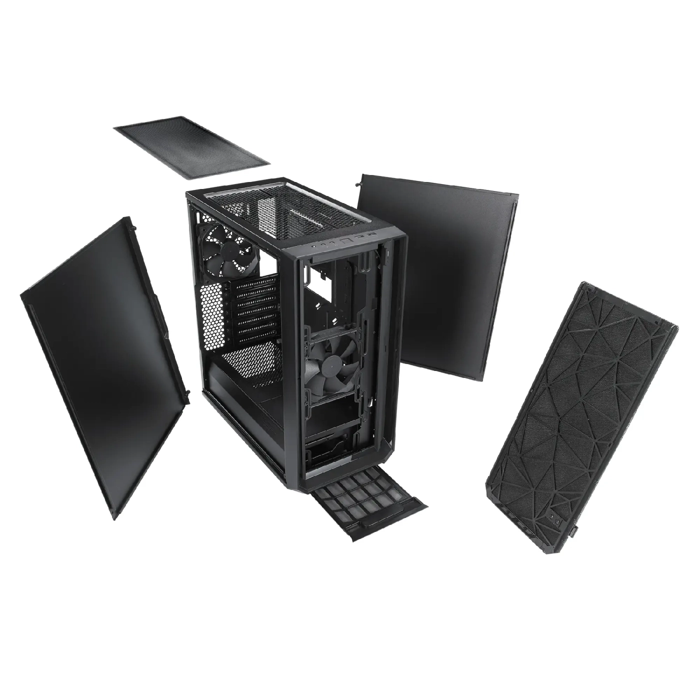 Купить Корпус Fractal Design Meshify C Black Solid (FD-CA-MESH-C-BKO) - фото 16