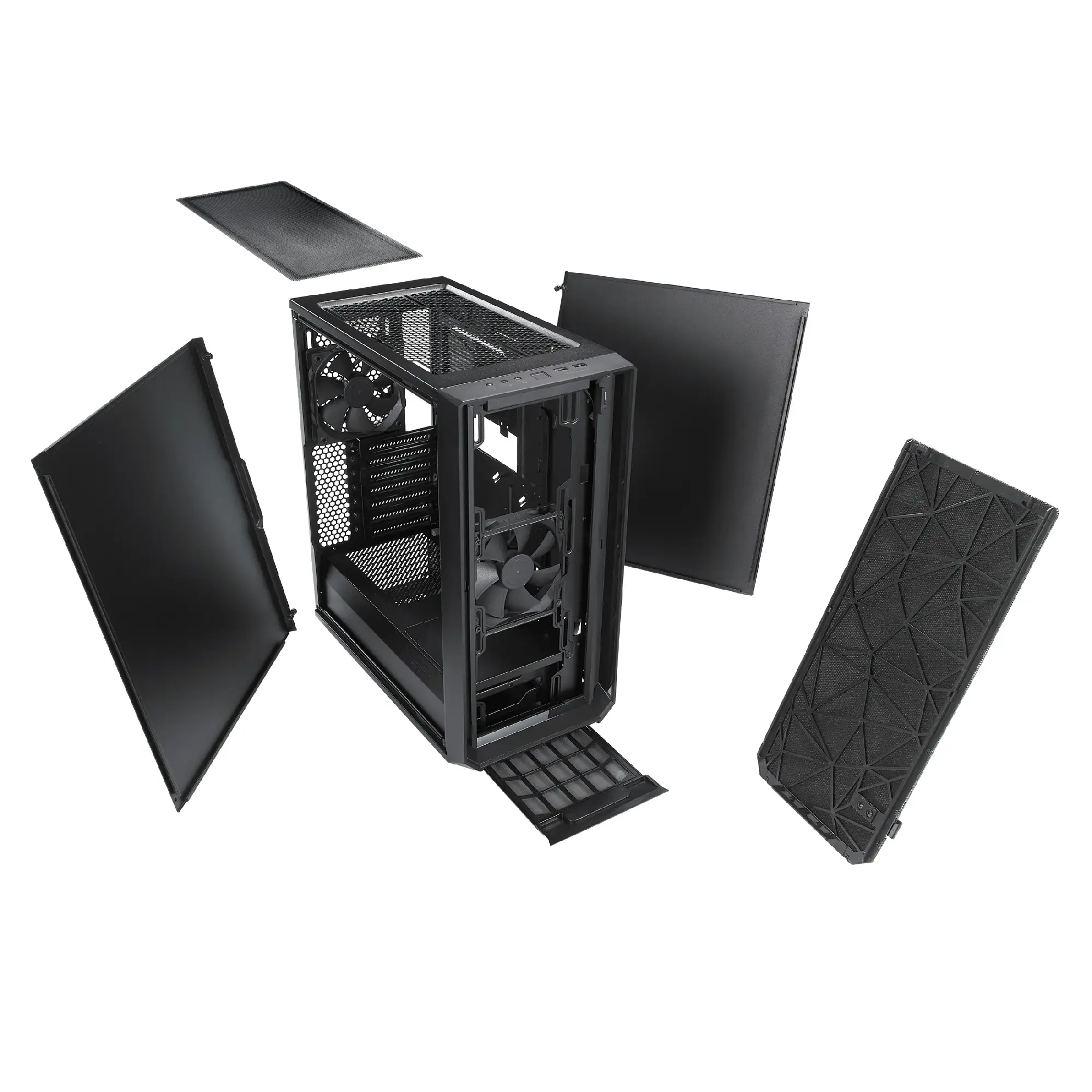 Купить Корпус Fractal Design Meshify C Black Solid (FD-CA-MESH-C-BKO) - фото 16