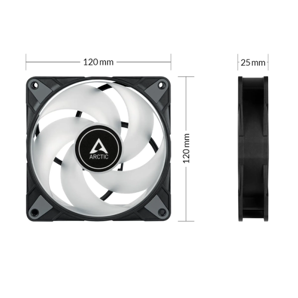 Купити Вентилятор Arctic P14 PWM PST RGB 3-Pack with Controller (ACFAN00256A) - фото 4