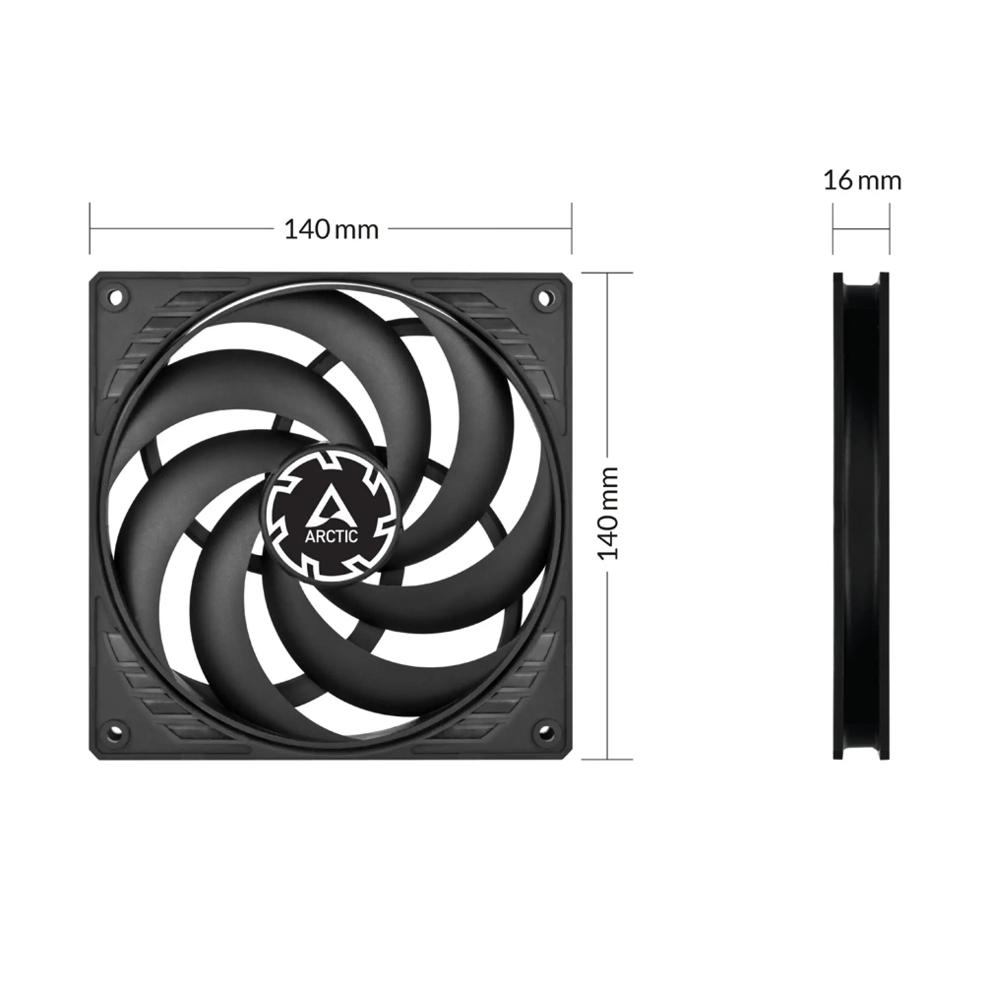 Купить Вентилятор Arctic P14 Slim PWM PST (ACFAN00268A) - фото 4