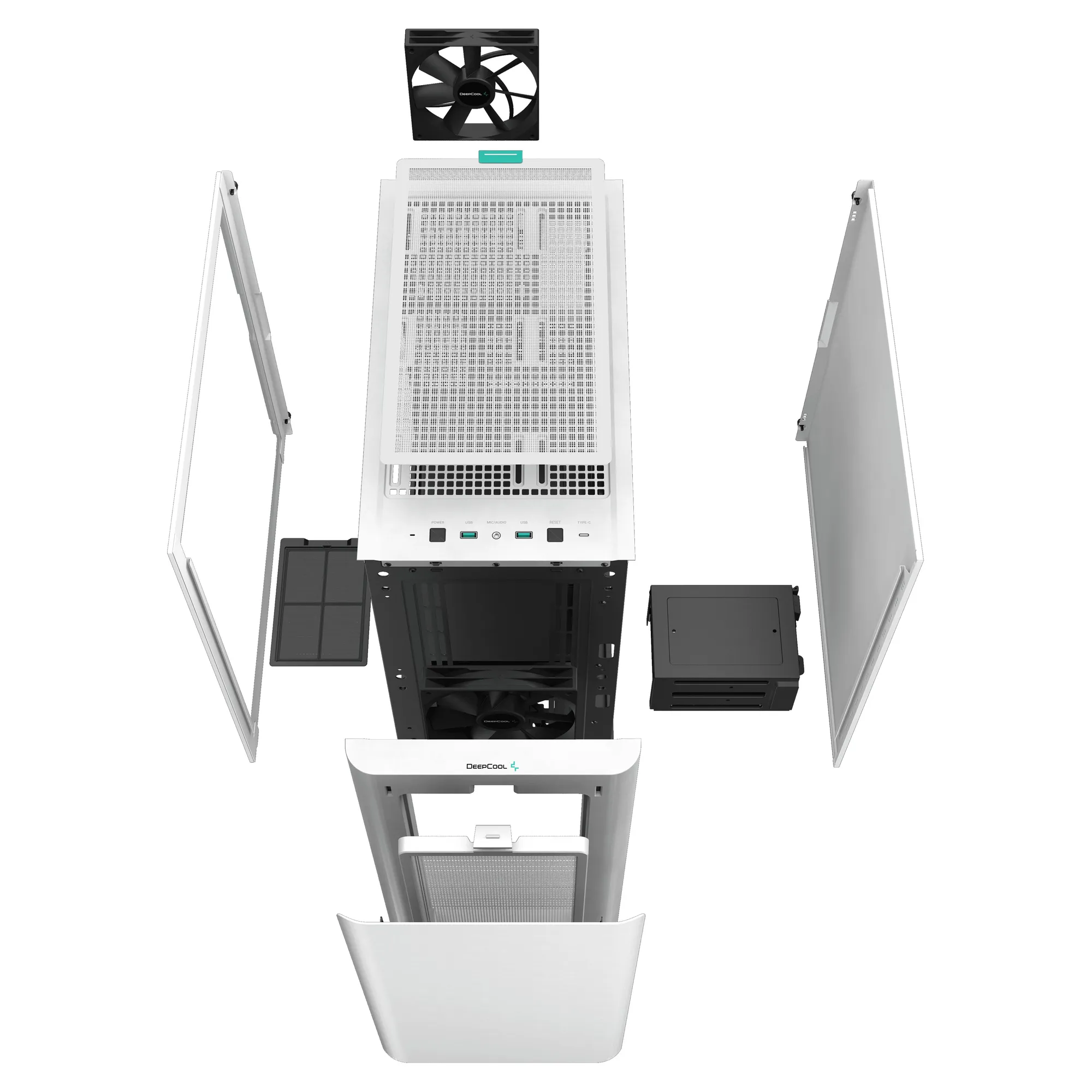 Купити Корпус DeepCool CK500 White (R-CK500-WHNNE2-G-1) - фото 14