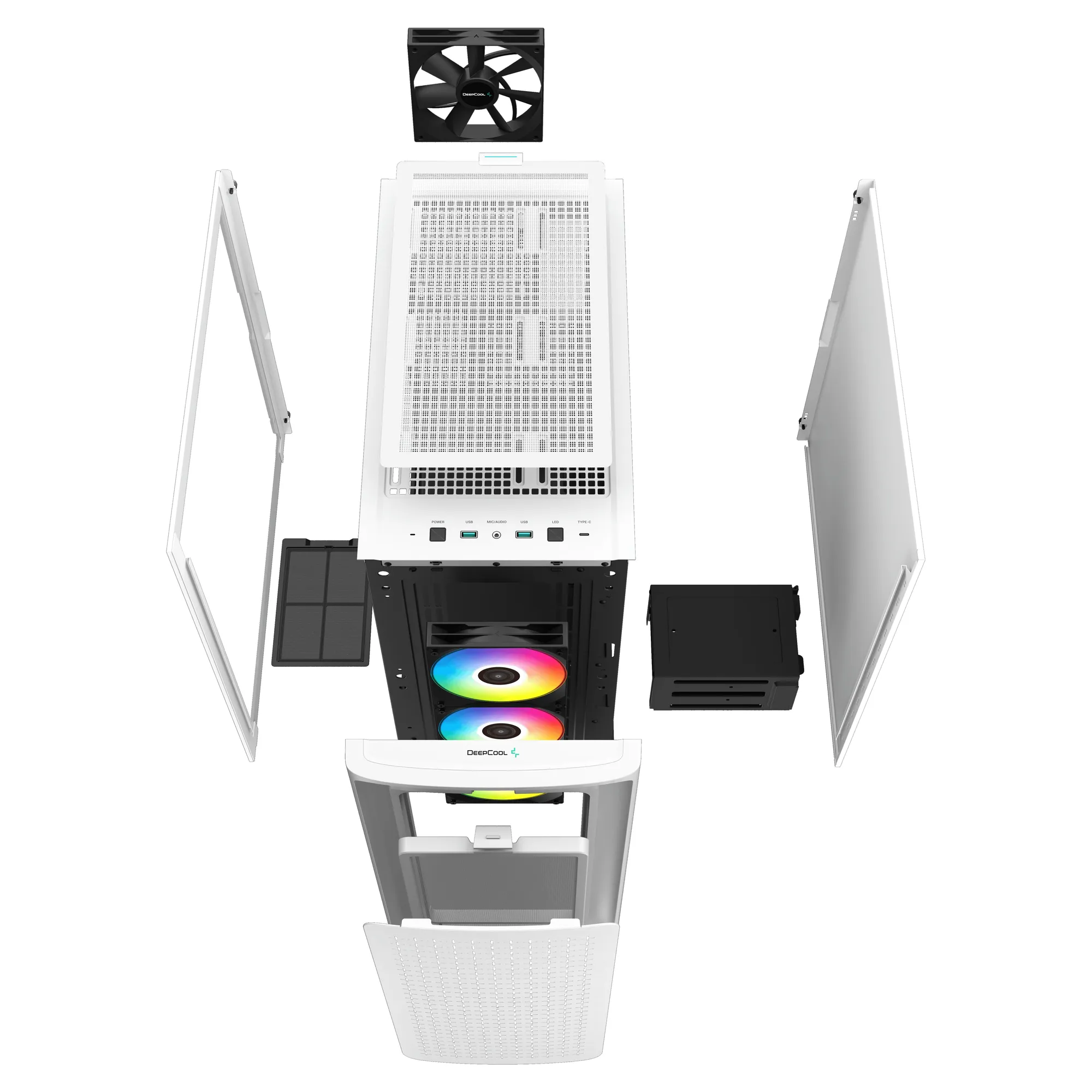 Купить Корпус Deepcool CK560 White (R-CK560-WHAAE4-G-1) - фото 16