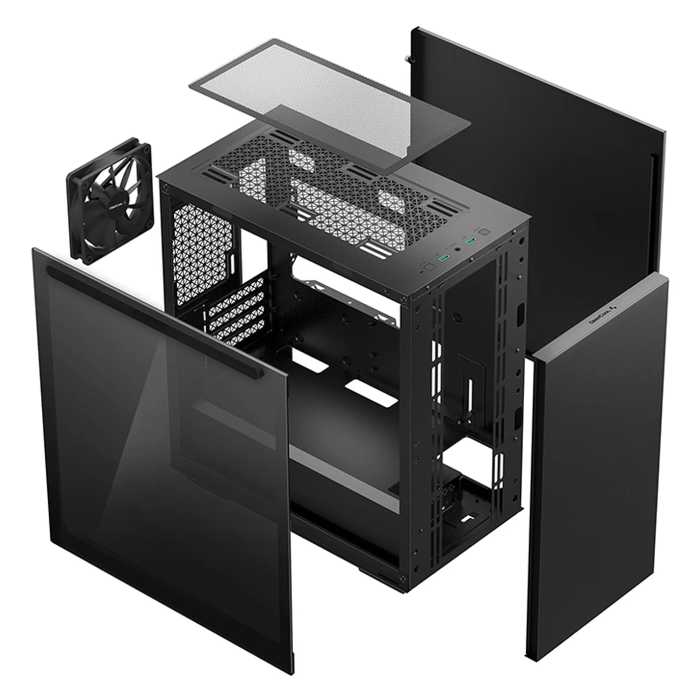 Купить Корпус DeepCool Macube 110 Black (R-MACUBE110-BKNGM1N-G-1) - фото 11