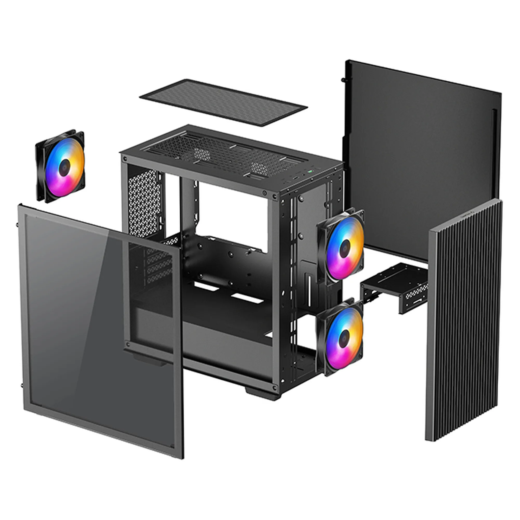 Купить Корпус DeepCool Matrexx 40 3FS Black (DP-MATX-MATREXX40-3FS) - фото 13