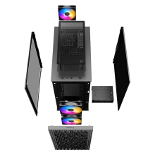 Купить Корпус DeepCool Matrexx 40 3FS Black (DP-MATX-MATREXX40-3FS) - фото 14