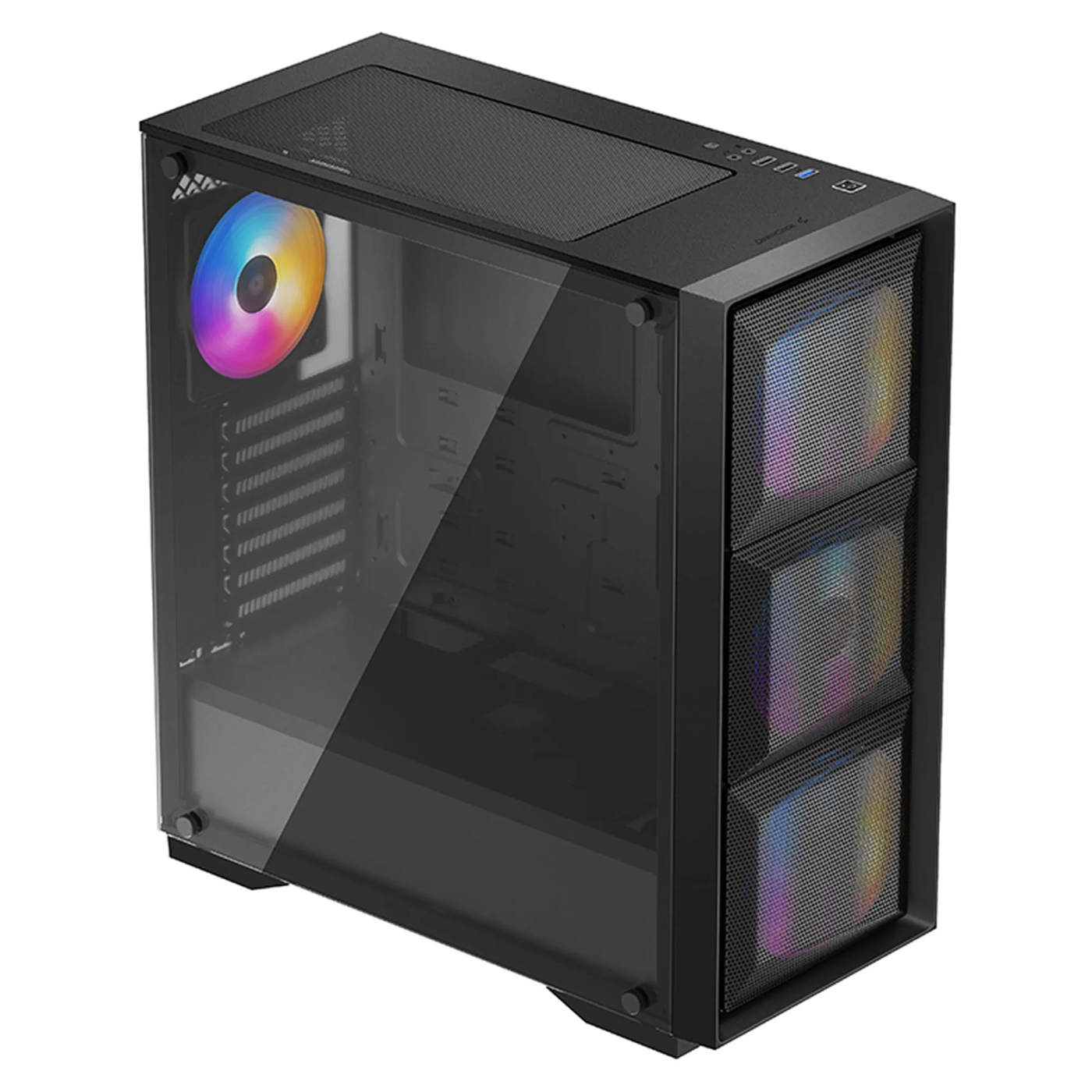 Купить Корпус DeepCool Matrexx 50 Mesh 4FS Black (DP-ATX-MATREXX50-MESH-4FS) - фото 4
