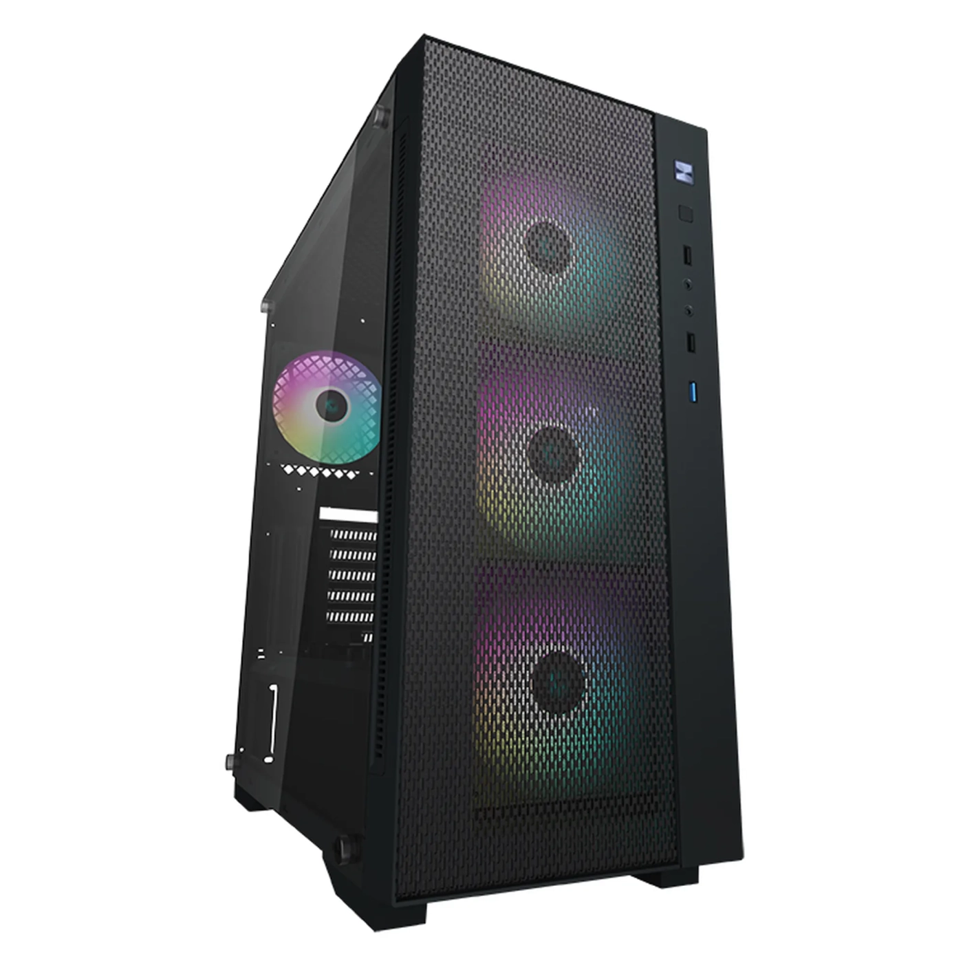 Купити Корпус DeepCool Matrexx 55 Mesh ADD-RGB 4F Black (DP-ATX-MATREXX55-MESH-AR-4F) - фото 1