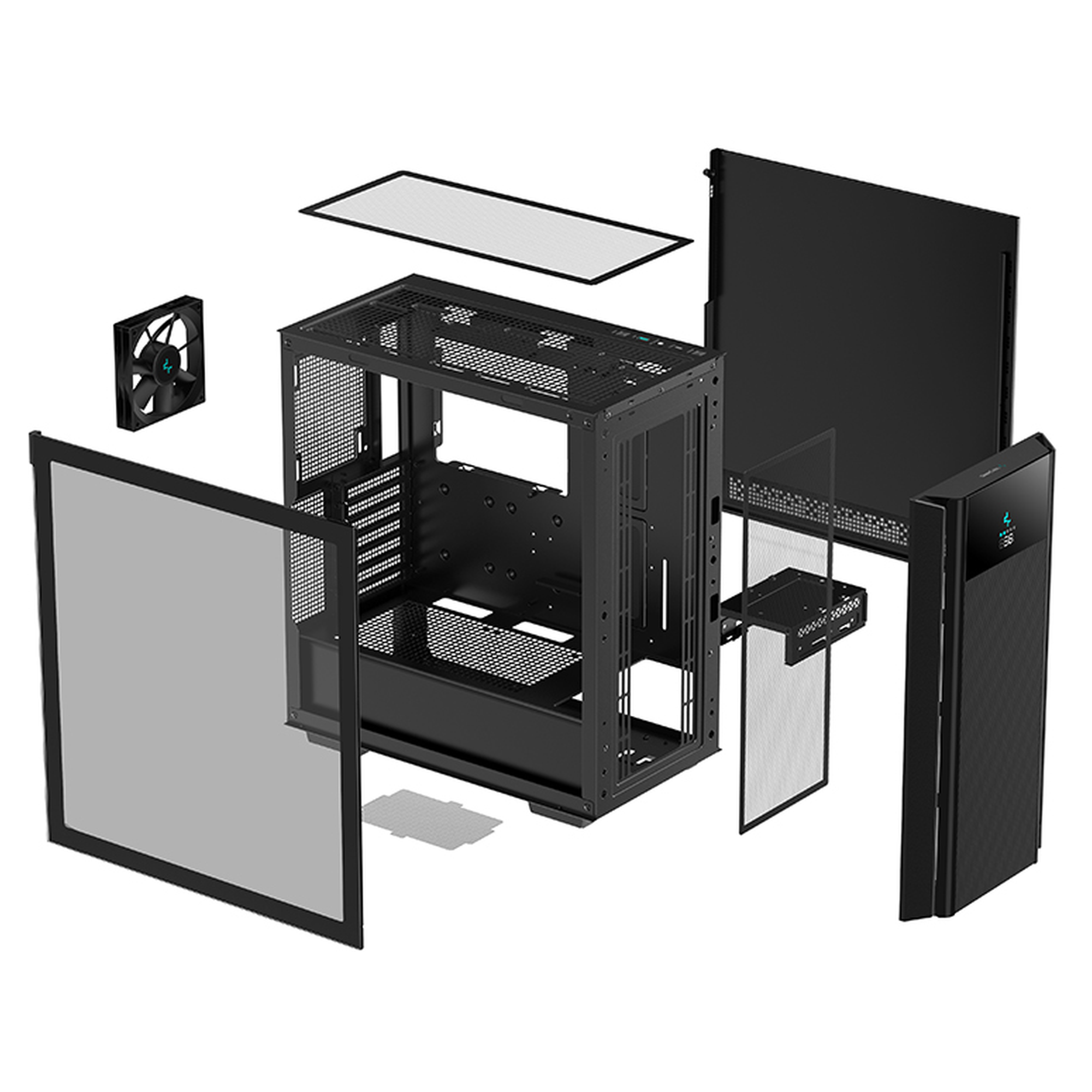 Купить Корпус DeepCool CH510 Mesh Digital Black (R-CH510-BKNSE1-G-1) - фото 11