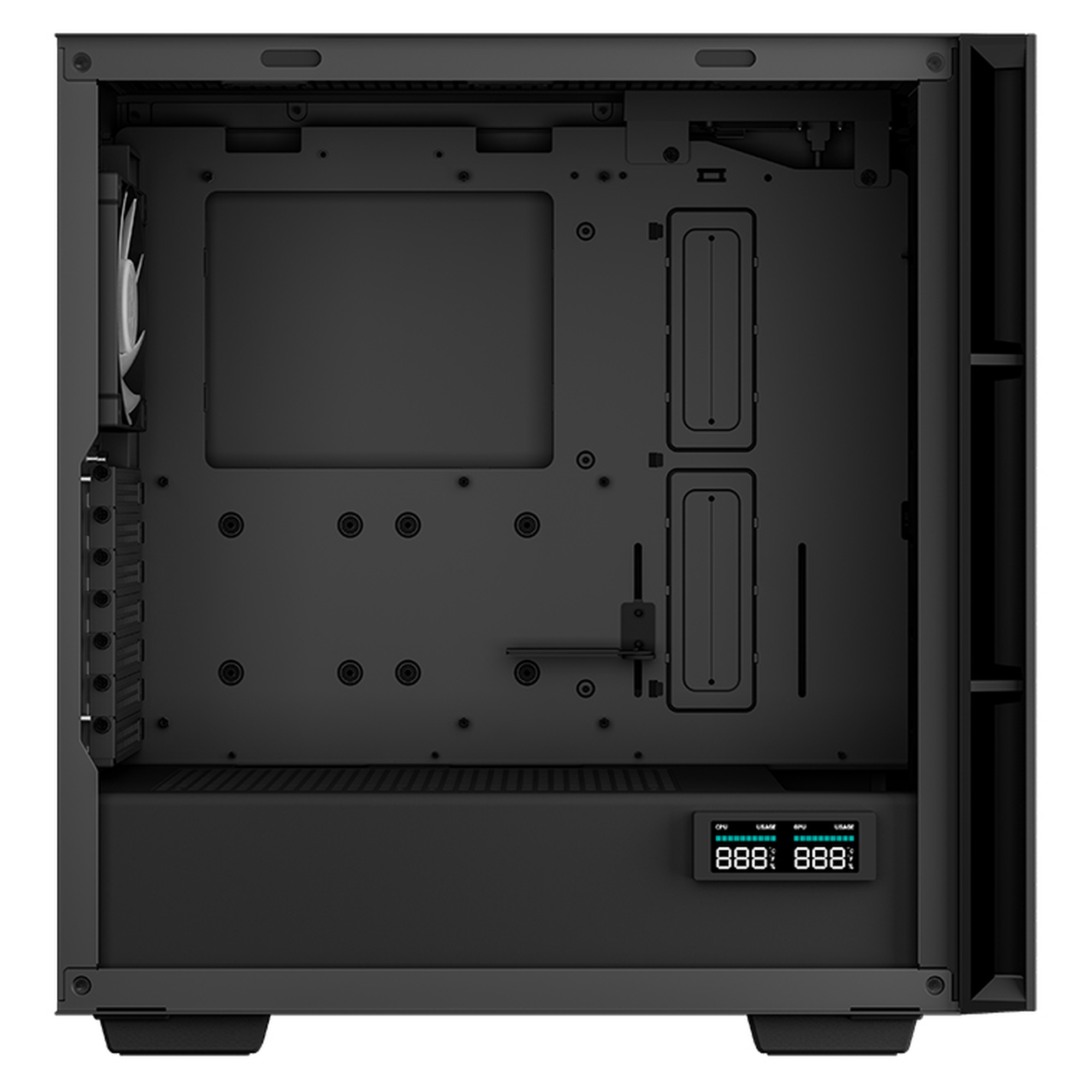 Купить Корпус DeepCool CH560 Digital Black (R-CH560-BKAPE4D-G-1) - фото 6