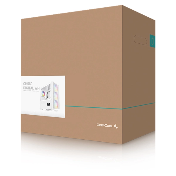 Купить Корпус DeepCool CH560 Digital White (R-CH560-WHAPE4D-G-1) - фото 16