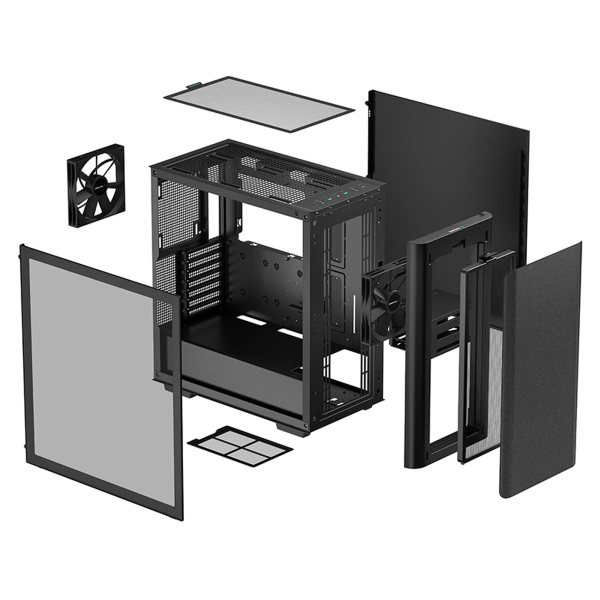 Купити Корпус DeepCool CK500 Black (R-CK500-BKNNE2-G-1) - фото 14