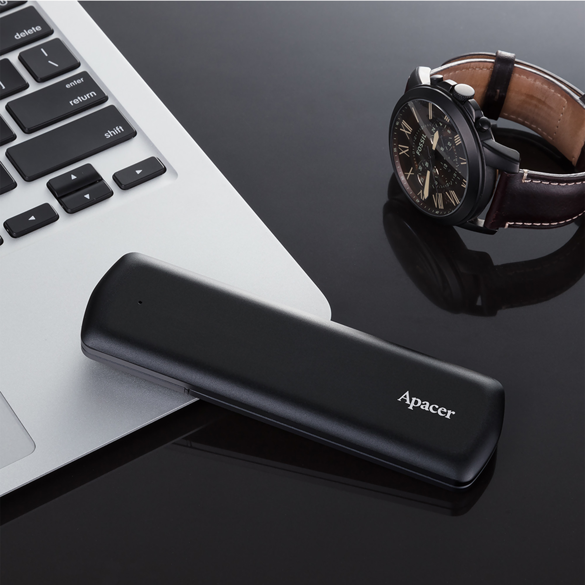 Купить SSD диск Apacer AS721B 500GB USB 3.2 Type-C (AP500GAS721B-1) - фото 4