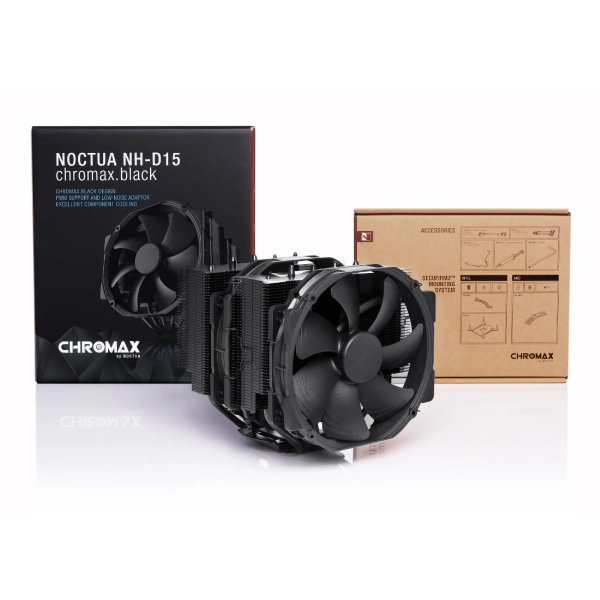 Купити Процесорний кулер Noctua NH-D15 chromax.black - фото 4