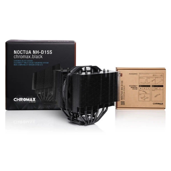 Купить Процессорний кулер Noctua NH-D15S chromax.black - фото 4