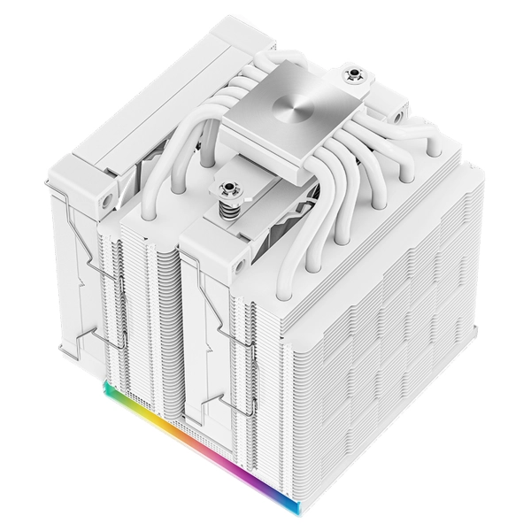 Купить Процессорный кулер DeepCool AK620 Digital White (R-AK620-WHADMN-G) - фото 7