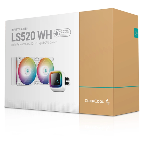 Купить Система водяного охлаждения DeepCool LS520 White (R-LS520-WHAMNT-G-1) - фото 7
