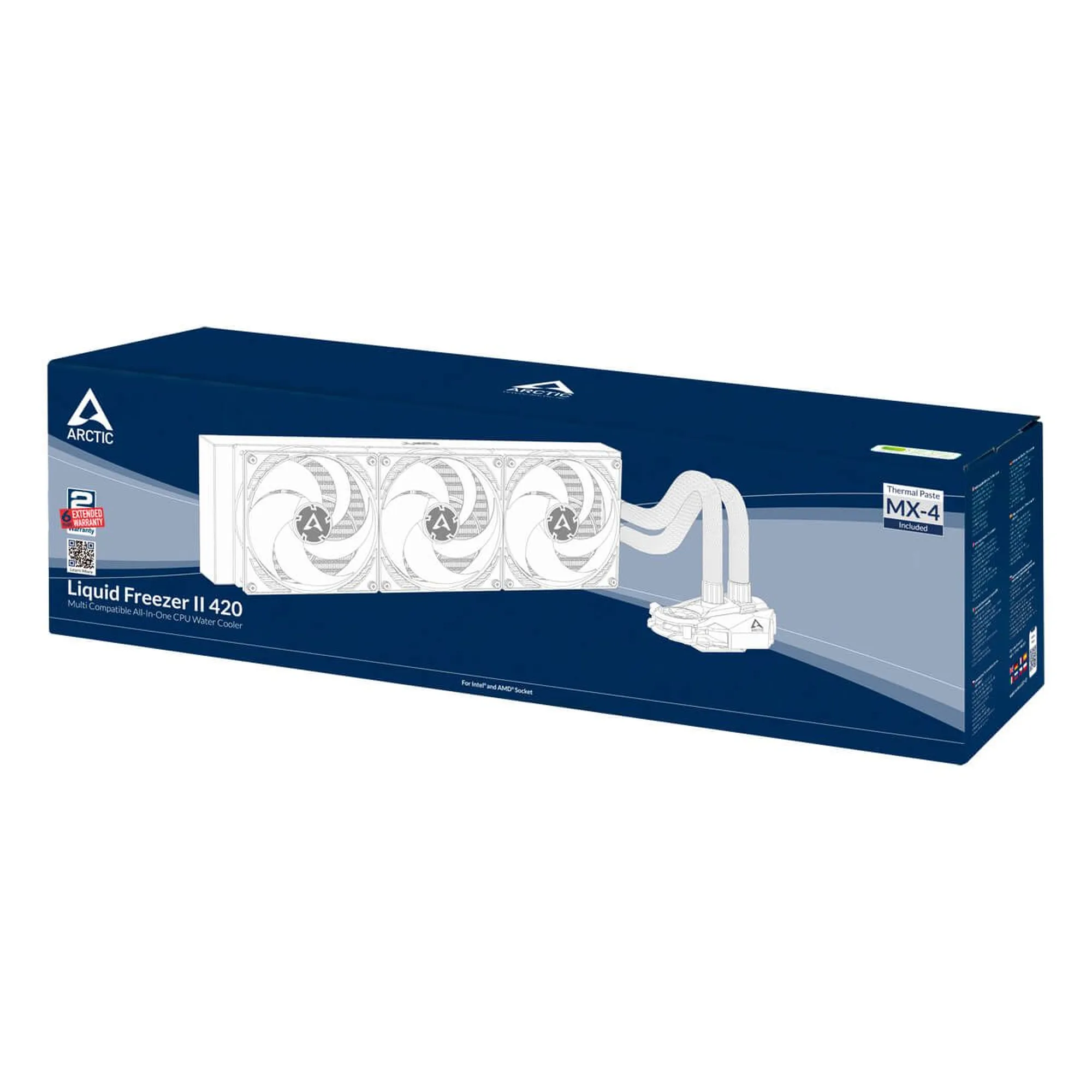 Купить Система жидкостного охлаждения Arctic Liquid Freezer II 420 (ACFRE00092A) - фото 7