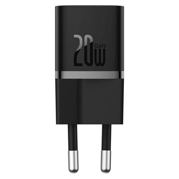 Купить Зарядное устройство Baseus OS-Baseus GaN5 Fast Charger(mini) 20W Black (CCGN050101) - фото 2