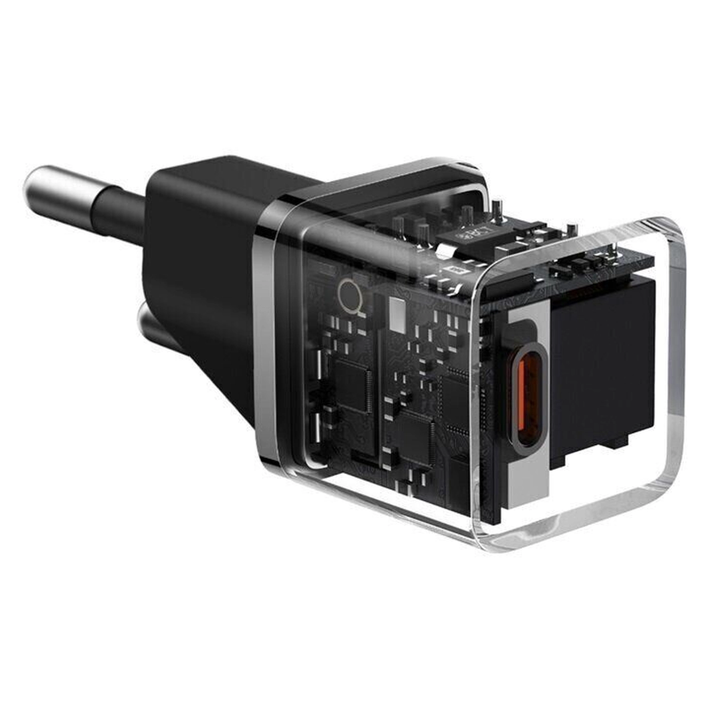 Купить Зарядное устройство Baseus OS-Baseus GaN5 Fast Charger(mini) 20W Black (CCGN050101) - фото 5