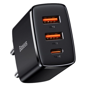 Купити Зарядний пристрій Baseus Compact Quick Charger 30W Black (CCXJ-E01) - фото 1