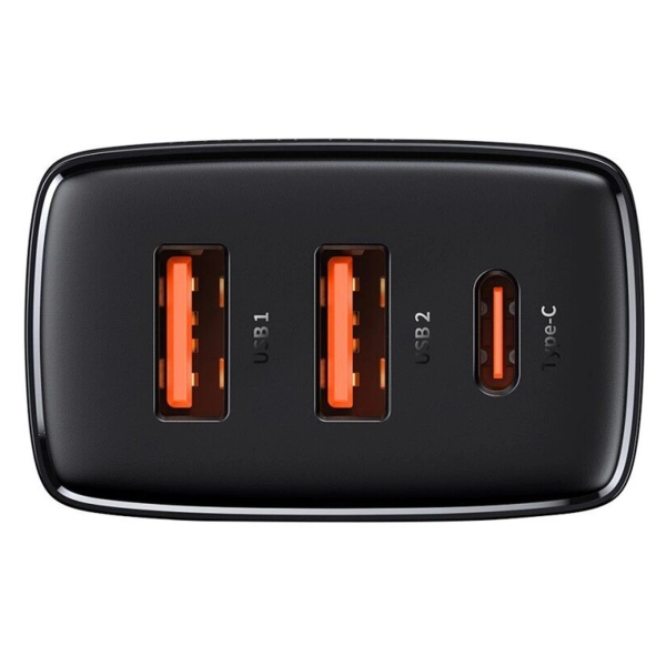 Купити Зарядний пристрій Baseus Compact Quick Charger 30W Black (CCXJ-E01) - фото 3