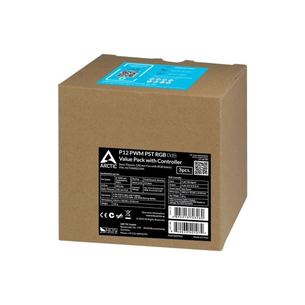 Купити Вентилятор Arctic P12 PWM PST RGB (ACFAN00229A) - фото 4