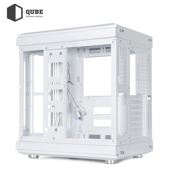 Купить Корпус QUBE F-TANK Full WHITE - фото 9