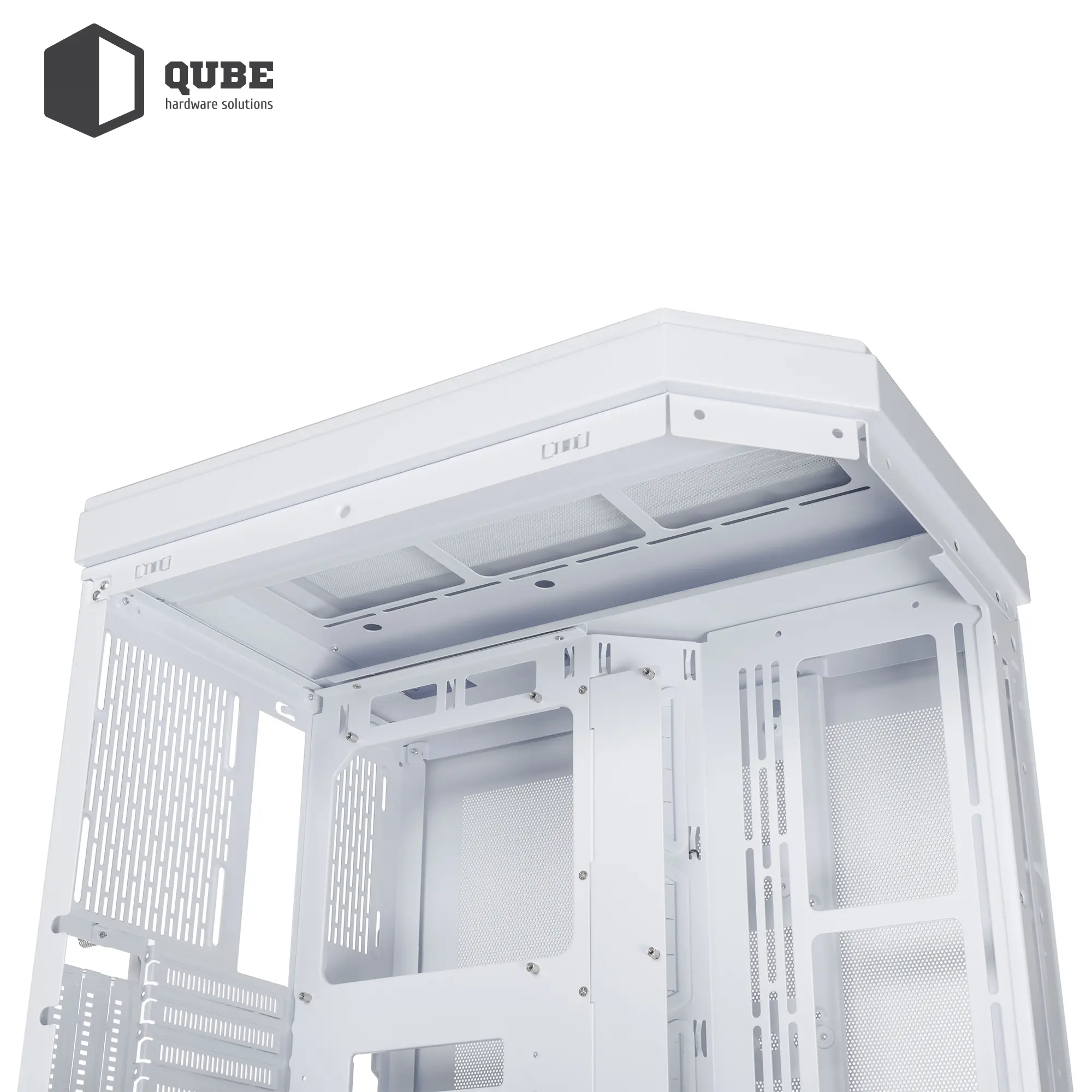 Купить Корпус QUBE F-TANK Full WHITE - фото 12